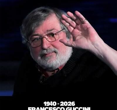 E’ MORTO FRANCESCO GUCCINI, A MAGGIO ERA STATO A REGGIO PER LA SUA MOSTRA
