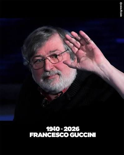 E’ MORTO FRANCESCO GUCCINI, A MAGGIO ERA STATO A REGGIO PER LA SUA MOSTRA