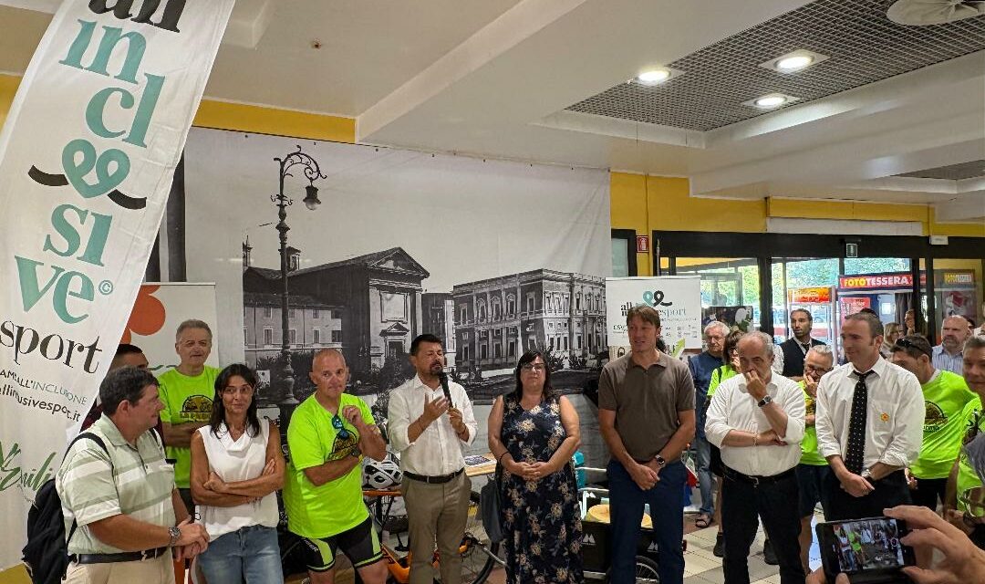 DA REGGIO A BRUXELLES IN BICI PER LO SPORT INCLUSIVO
