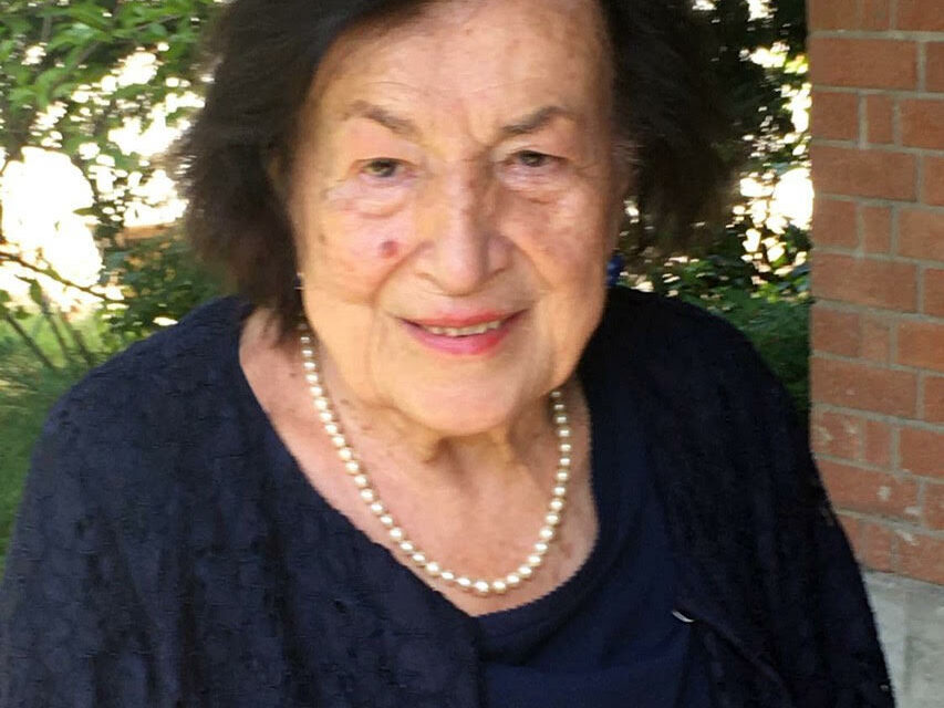ADDIO ALLA SORELLA DI PRODI, AVEVA 100 ANNI