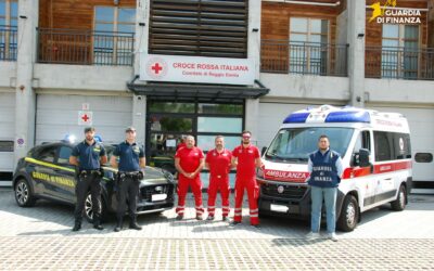 LA GUARDIA DI FINANZA DONA IN BENEFICENZA BENI SEQUESTRATI