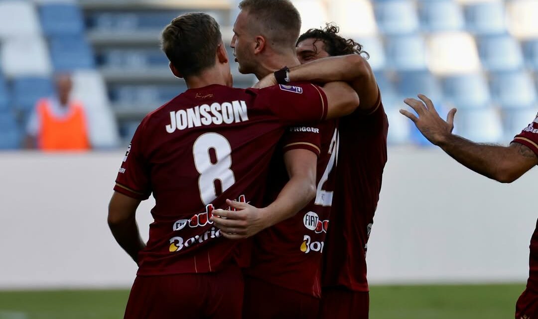 REGGIANA LATINA 1-0, GOL DI SIPOS AL SECONDO TEMPO