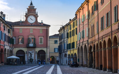 CORREGGIO, LITE CON COLTELLO IN CENTRO
