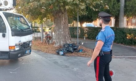 GUASTALLA, SCHIANTO IN MOTO, FERITO 17ENNE