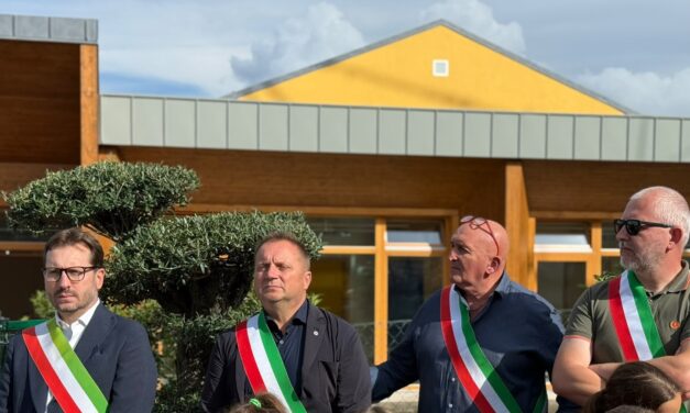 TOANO, INAUGURATA LA NUOVA SCUOLA DELL’INFANZIA