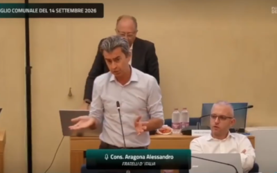 ALESSANDRO ARAGONA ( FDI ) LASCIA IL CONSIGLIO COMUNALE. AL SUO POSTO ENTRA ROBERTA RIGON