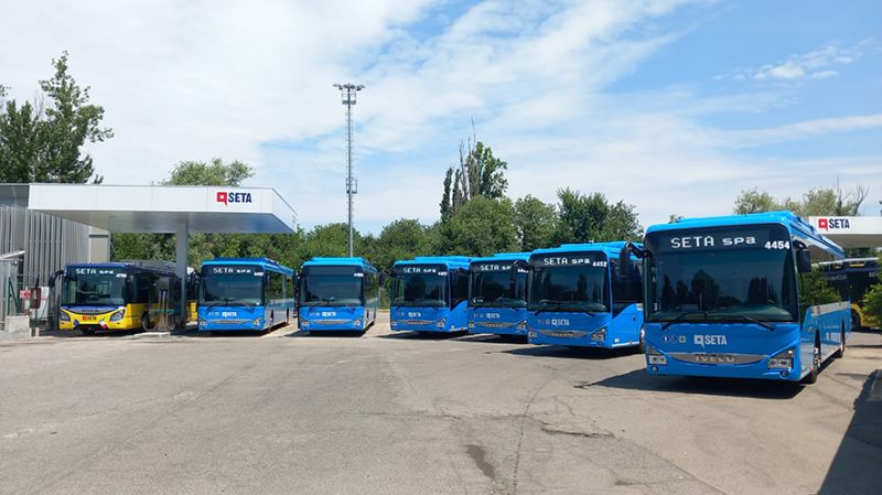 SETA, 18 NUOVI AUTOBUS PER REGGIO