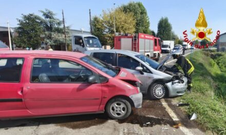 FRONTALE A CAMPAGNOLA, FERITE DONNA INCINTA E BAMBINA DI 1 ANNO