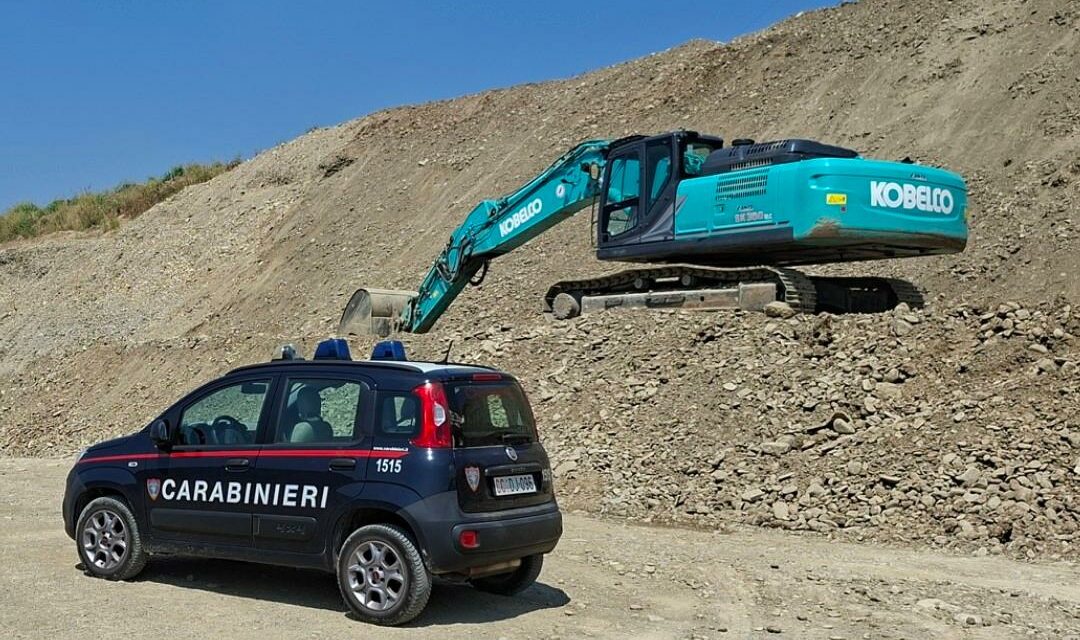 VAL D’ENZA, MULTE PER IRREGOLARITÀ IN UNA CAVA