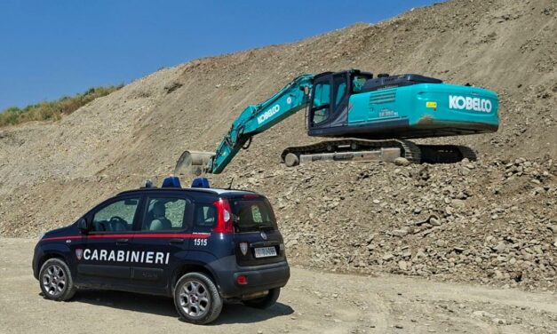 VAL D’ENZA, MULTE PER IRREGOLARITÀ IN UNA CAVA