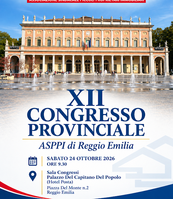 ASPPI FESTEGGIA 48 ANNI DALLA SUA COSTITUZIONE, FOCUS SUL TEMA CASA