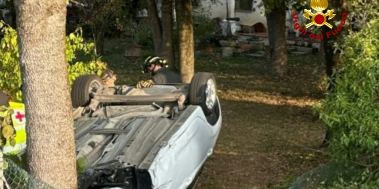 RONCOCESI, INCIDENTE TRA DUE AUTO, UN FERITO