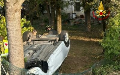RONCOCESI, INCIDENTE TRA DUE AUTO, UN FERITO