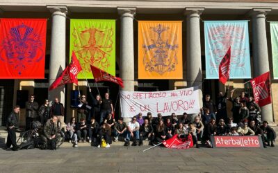 REGGIO, LO SCIOPERO DEI LAVORATORI DEI TEATRI