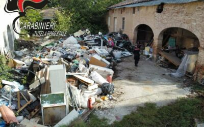 SCOPERTA UNA DISCARICA ABUSIVA A REGGIO