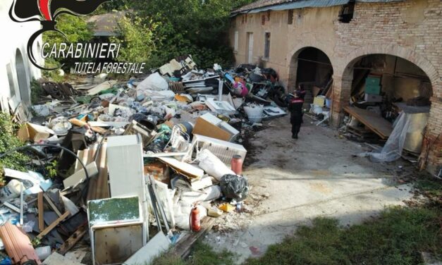 SCOPERTA UNA DISCARICA ABUSIVA A REGGIO
