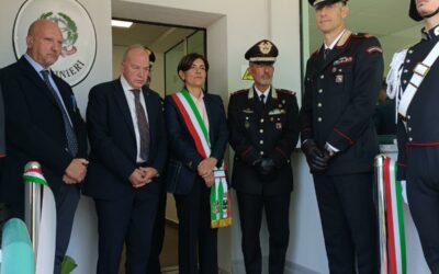 ALBINEA, INAUGURATA LA CASERMA ISCARO ( vedi servizio tg )
