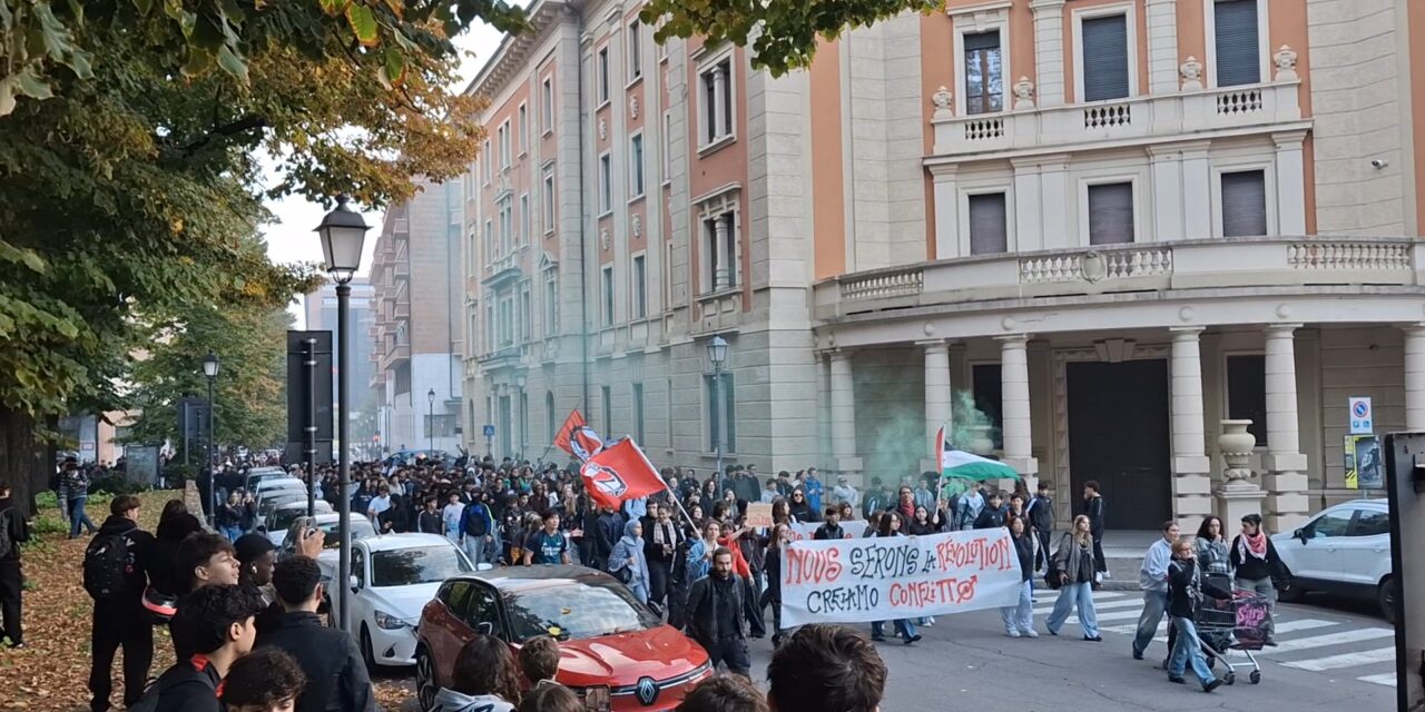 MANIFESTAZIONE STUDENTESCA ANCHE A REGGIO MA LA PREOCCUPAZIONE CORRE SULLE CHAT WAP PER I GENITORI