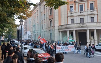 MANIFESTAZIONE STUDENTESCA ANCHE A REGGIO, NESSUN DISORDINE