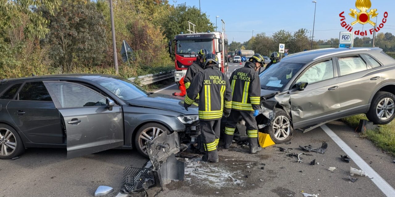 DUE INCIDENTI A CAVRIAGO, TRE I FERITI