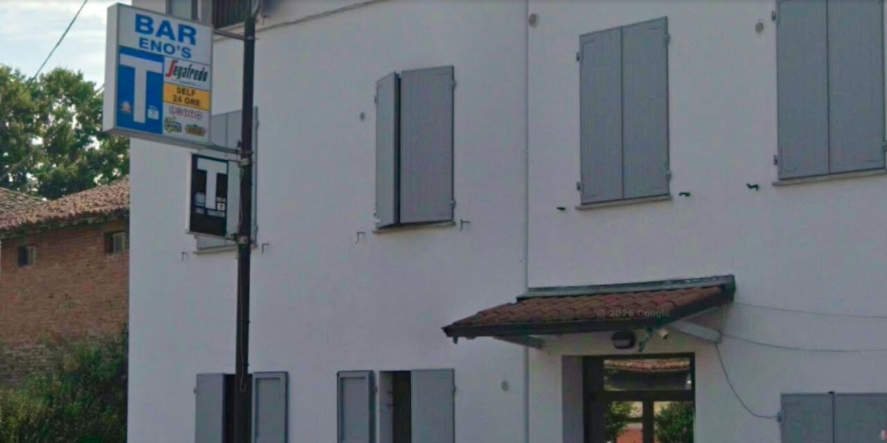 RAPINATO IL BAR ENO’S DI CADELBOSCO SOPRA