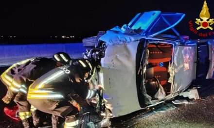INCIDENTE IN AUTOSTRADA, DUE FERITI